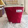 Bolsa de almacenamiento de cosméticos de pana lisa bolsa de almacenamiento de viaje bolsa de almacenamiento diario bolsa de cosméticos simple venta al por mayor de fábrica