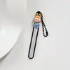 Lima de uñas linda de dibujos animados Bubu Lima de uñas Lima pulidora Tira de lijado para manicura con cadena Lima de uñas al por mayor