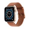 Adequado para Pulseira Apple Watch Fivela de Pino Applewatch Hermes Iwatch8/S7/6/5/4 Pulseira de Relógio de Couro Genuíno