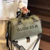 Bolsa Esportiva e de Fitness para Comércio Exterior com Separação Seca e Úmida, Bolsa para Yoga e Natação, Grande Capacidade, Compartimento Independente para Sapatos, Bolsa de Viagem para Armazenamento de Bagagem