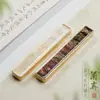 Pisapapeles de Latón Sólido Pisapapeles para Caligrafía Caja de Regalo Especial para Escritura Los Cuatro Tesoros del Estudio para Principiantes Pincel Creativo de Latón Pluma Estilográfica