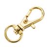 Chaveiro de Liga de Zinco com Banho de Bronze Antigo Dourado, Bronze Antigo Vermelho, Acessórios de Ferragens Preto Fosco, Estilo Minimalista Moderno, Portátil