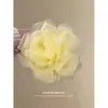 Pinza para el pelo de flor de malla para primavera y verano para mujer, Clip tiburón pequeño de estilo nuevo de alta gama 2026, Pasador, Accesorio para el cabello