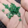 Ágata Verde Jade Contas de Ábaco Contas Soltas Calcedônia Verde Contas Espaçadoras Pulseira DIY Acessórios de Joia Contas de Jade