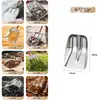 Pala de Nieve Gruesa de Acero Inoxidable, Pala para Grano Agrícola, Pala Grande de una Pieza, Pala Grande de Hierro, Venta al por Mayor del Fabricante, Mango Largo para Remover Tierra