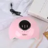 Nueva lámpara de uñas USB 12LED lámpara de doble fuente de luz no oscurece la mano inducción inteligente luz para secado de uñas máquina de fototerapia