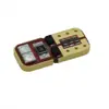 Suministros de Fábrica Luces Indicadoras de Ancho LED Automotrices, Blanco Cálido T10 3030 4Diodos LED Luces de Matrícula, Exclusivamente para Ventas Transfronterizas, Placa Roja con Bordes Dorados