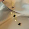 [Aço Titânio] colar de aço titânio de alta qualidade feminino moda luxo leve design de nicho não desbota corrente clavícula joias atacado