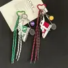 Zapatos Estilo Deportivo Llavero de Tenis Nicho Gama Alta Serie Miu Colgante de Cuerda Trenzada para Bolso Venta al por Mayor