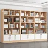 Estantería con Cerradura Armario de Oficina Archivador Filing Cabinet Almacenamiento Estantería de Pared Combinación de Piso Armario de Almacenamiento de Madera