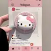 Novo Avatar Gatinho Estéreo Xadrez Adequado para Suporte Magnético Magsafe Super Forte Adsorção Air Bag de Mesa para Mulheres