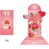Ceremonia del Día de San Valentín 2024 sobre rojo tridimensional para padres y amantes sorpresa regalo creativo atractivo para festividad Universal