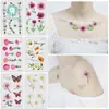 Nuevas Pegatinas de Tatuaje de Flores Impermeables de Rui Ka Long, Pegatinas Faciales, Pegatinas para Brazos, Unisex, Pequeñas Pegatinas de Margarita Más Vendidas