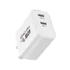 Carregador Samsung 40W Padrão Americano de Nitreto de Gálio é Adequado para Apple Iphone16Promax Carregamento Rápido Porta Dupla C