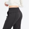 Pantalones Anchos de Verano Nuevos y Fluidos para Mujer Pantalones de Yoga Deportivos Largos Sueltos Alta Elasticidad Pantalones Mágicos Casuales Versátiles de Pierna Recta