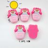 Plato de Huella de Oso Fresa de Dibujos Animados Taza de Té con Forma de Trasero Pinza para el Pelo Cuerda para el Cabello Decoración funda de teléfono diy Accesorios de Resina
