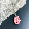 Pequeña Chica de Dibujos Animados Travesti Funda para Teléfono Móvil Colgante Llavero Corazón Femenino Colgante para Bolso Llavero Regalo Venta al por Mayor
