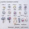 Accesorios para Uñas Estilo Hada, Brillantes Rhinestones de Uñas de Cobre con Incrustaciones de Circonia de Colores, Rhinestones de Uñas Usables, Exportación al por Mayor