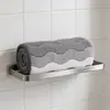 Novo Produto do Fabricante de Origem Transfronteiriça: Toalha Macia de Secagem Rápida com Padrão de Ondas para Lavar o Rosto, Banho, Secar as Mãos e Secar o Rosto, Toalha de Alta Qualidade e Toalha de Banho