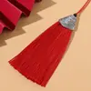 Sombrero de Boca de Pez de 8 cm Borla Borla Hecho a Mano DIY Saquito Saquito Colgante para Ropa Borla Colgante para Abanico Accesorios de Joyería Colgante