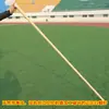 Bastón Tai Chi de Madera de Fresno Blanco con Cuero Amarillo, Palo Qi Mei Shaolin, Palo de Lanza con Borla Roja, Bastón de Artes Marciales de Ratán