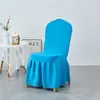 Funda Gruesa Nueva para Silla de Hotel Silla de Comedor para el Hogar Silla Curva Funda para Asiento Funda Universal para Taburete