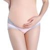Roupa Íntima para Gestantes Forro de Algodão Cintura Baixa Suporte Abdominal Tamanho Grande Meio da Gestação Fina Confortável Respirável Calcinha