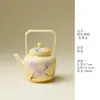 Inno Gui Song Rama de Cerezo Mariposa Tetera de Cerámica Nuevo Estilo Chino Tetera para el Hogar con Agujero de Bola para Preparar Té Tetera Individual Set de Té Kung Fu