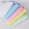 Bolsa de Malla de Color Bolsa Transparente de PVC Impermeable para Estudiantes Bolsa para Lápices Almacenamiento de Archivos de Oficina Bolsa con Cremallera Al por Mayor
