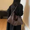 Bolso Tote Casual y de Alta Gama para Mujer 2025 Otoño Nuevo de Gran Capacidad Moderno Oso de Moda Trendy Bolso de Hombro Cruzado Único