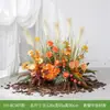 Caixa de Flores de HortênsiaHortênsia Artificial Planta Verde Biônica Grande Cone de Flores Caixa de Flores de Hortênsia Combinação de Paisagismo Decoração