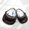 Bolso de Hombro de Luna 2025 Modelo Nuevo de Alta Gama de Cuero Tejido Doble Luna Bolso Dumpling Bolso Francés Bajo el Brazo para Mujer