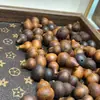 Colgante natural de calabaza Aquilarius cadena de mano para jugar con texto accesorios DIY para jugar con texto se puede vender al por mayor