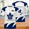 Transfronterizo 2024 explosiones AliExpress wish Amazon nuevo impresión digital 3D NHL playera tipo polo corta comercio exterior