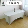 Fundas de mesa elásticas hechas a medida, manteles de alta gama para hoteles y restaurantes, decoraciones para bodas y banquetes, fundas de mesa rectangulares gruesas y cubiertas para barras de bar