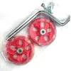Ruedines para bicicleta infantil/ruedines ajustables de 12 a 20 pulgadas/ruedines silenciosos con luces intermitentes