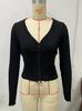 Cárdigan de Punto con Botones Europeo y Americano 2025 Exportación Transfronteriza Ropa de Mujer Ebay Amazon Wish Nueva Chaqueta Suéter