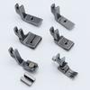 Pie prensatelas de acero para coche plisado de descuento pie prensatelas plisado para máquina de coser industrial pie prensatelas de borde de loto P50