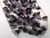 Contas de esmalte colorido cor de orquídea lírio acessórios para roupas 2024 novo pulseira contas de vidro material diy feito à mão