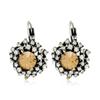 Aretes de diamantes de Europa y Estados Unidos aretes de cristal estilo nacional comercio electrónico transfronterizo suministro joyería caliente de AliExpress