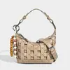 Bolso de Mano Tejido a Mano de Nuevo Modelo 2026 Más Vendido Transfronterizo, Bolso de Hombro Sencillo y Moderno, Bolso Cruzado Versátil y de Moda