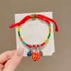 Pulsera con Colgante de Zongzi para Niños DIY Ajustable Festival del Bote del Dragón Cuerda Colorida 2026 Nueva Pulsera del Festival del Bote del Dragón Venta al por Mayor para Puestos de Mercado