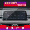Adecuado para 26 Modelos de Película Templada para Navegación Foton General G7, Panel de Instrumentos de Control Central Isuzu D-Max y Modificación Feifan Er6