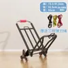Carro Plegable para Transportar Mercancías, Carrito de Compras, Carro de Mano, Carrito de Equipaje, Carro Resistente para Subir Escaleras con Ruedas