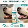 KineShineX Spray Bucal para Mascotas para Perros y Gatos, Spray Universal de Aliento Fresco para Limpieza Dental de Uso Diario