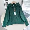 Cárdigan deportivo con capucha y cremallera para hombre y mujer, chaqueta informal holgada de manga larga, suéter nuevo de otoño 460324