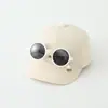 Gafas Personalizadas Sombrero Desmontable para Niños de 2 a 6 Años Bebé Coreano Primavera y Verano Sombrero para el Sol Gorra de Béisbol para Niños Transfronterizo