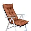 Cojín para sillón reclinable de tela cepillada TEMU Amazon transfronterizo, silla de respaldo alto impermeable, cojín para silla plegable de patio de una pieza para sentarse a largo plazo