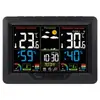 Nuevo Reloj del Tiempo con Pantalla a Color 3383 Confort Interior Sensor Inalámbrico Despertador Pronóstico del Tiempo Estación Meteorológica Electrónico