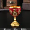 Vasos de Licor Domésticos de Gama Alta, Vasos de Cóctel Retro de Alto Valor, Creativos y Elegantes, Anticaídas, Artículos Decorativos